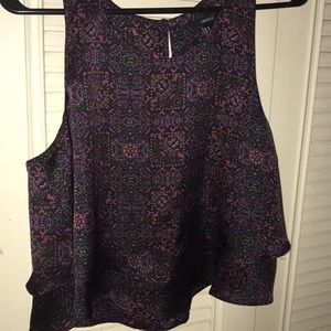 Tiered Multicolored Top